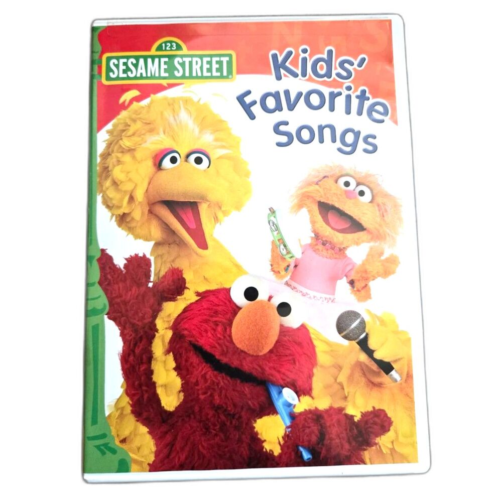Sesame Street Kids' Favorite Songs DVD – Children's Music & Family Entertainment